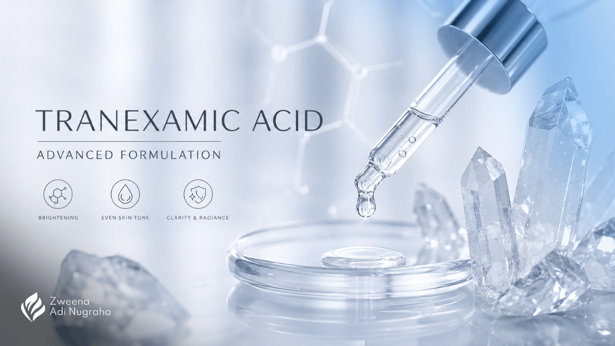 Masterclass Tranexamic Acid 2026: Cara Kerja, Kombinasi Terbaik, dan Pantangan Formulasi untuk Wajah Bebas Flek Hitam