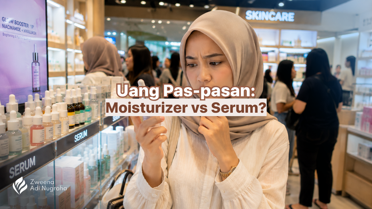 Dilema Pelajar atau Mahasiswa : Beli Moisturizer atau Serum Dulu Saat Uang Saku Pas-Pasan?